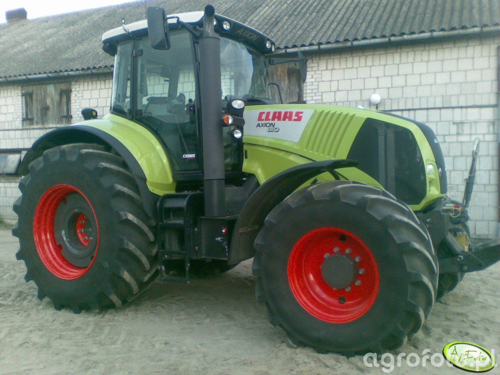 Zdjęcie ciagnik Claas Axion 810 id 254408 Galeria rolnicza agrofoto