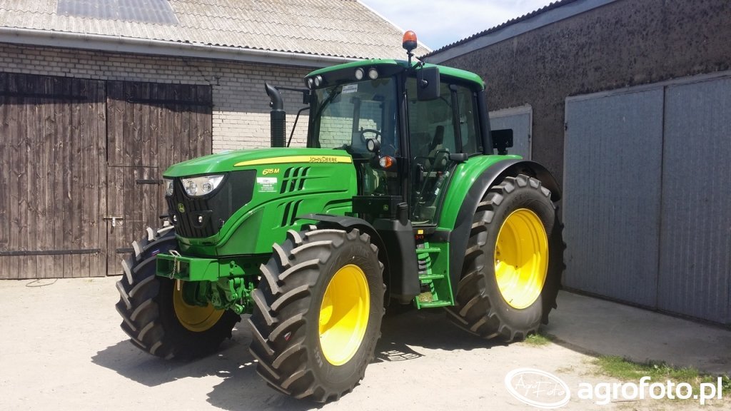 Foto traktor John deere 6115 M id:648890 - Galeria rolnicza agrofoto