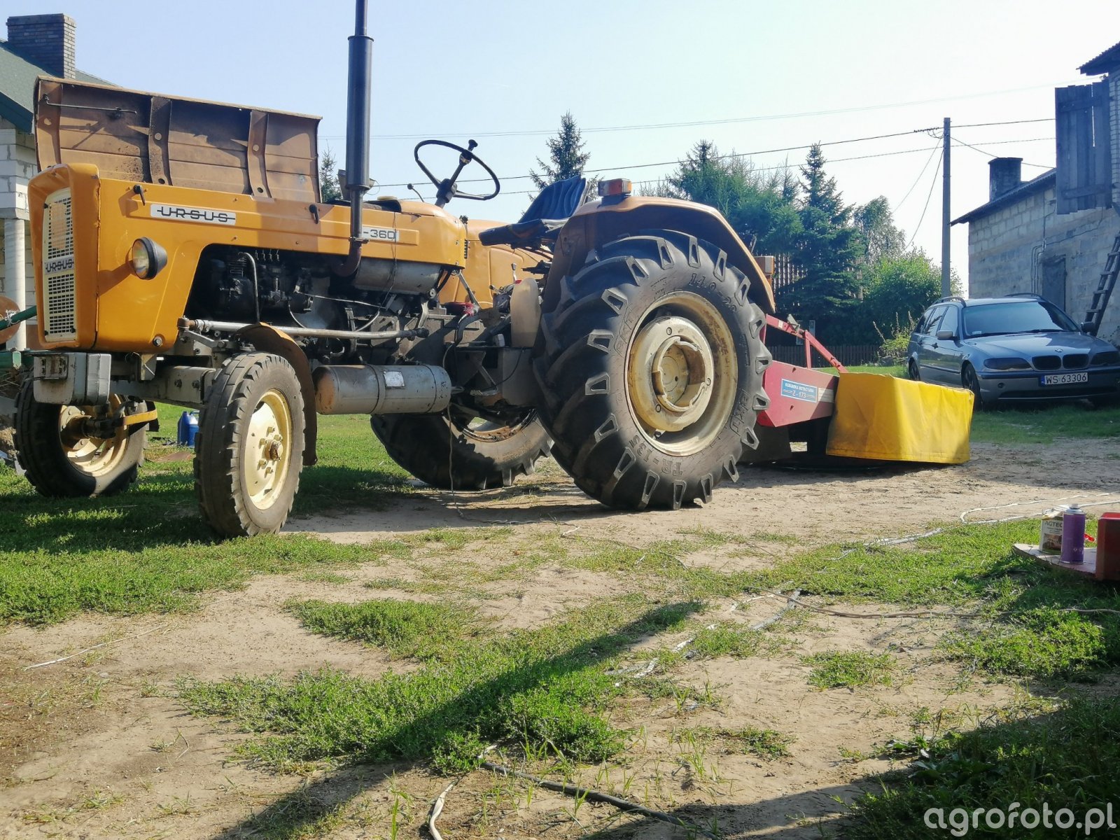 Fotografia traktor Ursus c360 id:761469 - Galeria rolnicza agrofoto