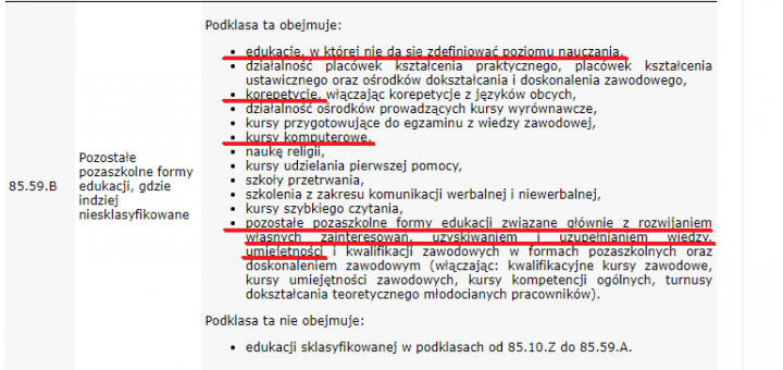85.59.B Pozostałe pozaszkolne formy edukacji, gdzie indziej niesklasyfikowane.png