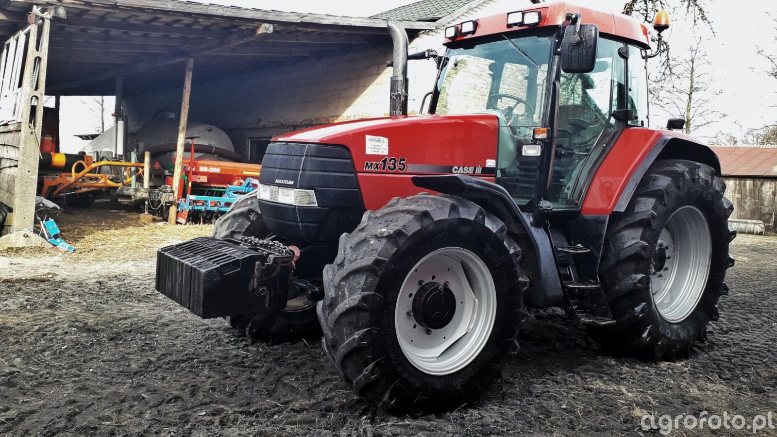 Foto traktor Case MX 135 773970 Galeria rolnicza agrofoto