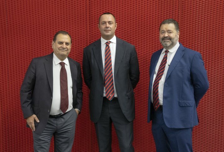 Luigi De Puppi CEO, Mirco Maschio Presidente Maschio Gaspardo, e Andrea Maschio Presidente Maschio Holding.jpg