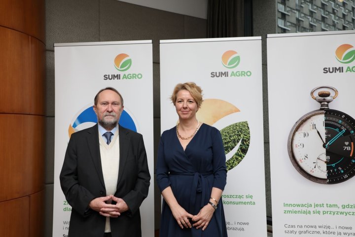 Sumi Agro_ Konferencja_Urszula Filipecka i Paweł Banach.JPG